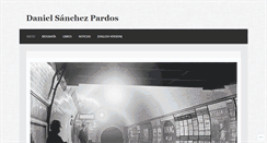 Desktop Screenshot of danielsanchezpardos.com